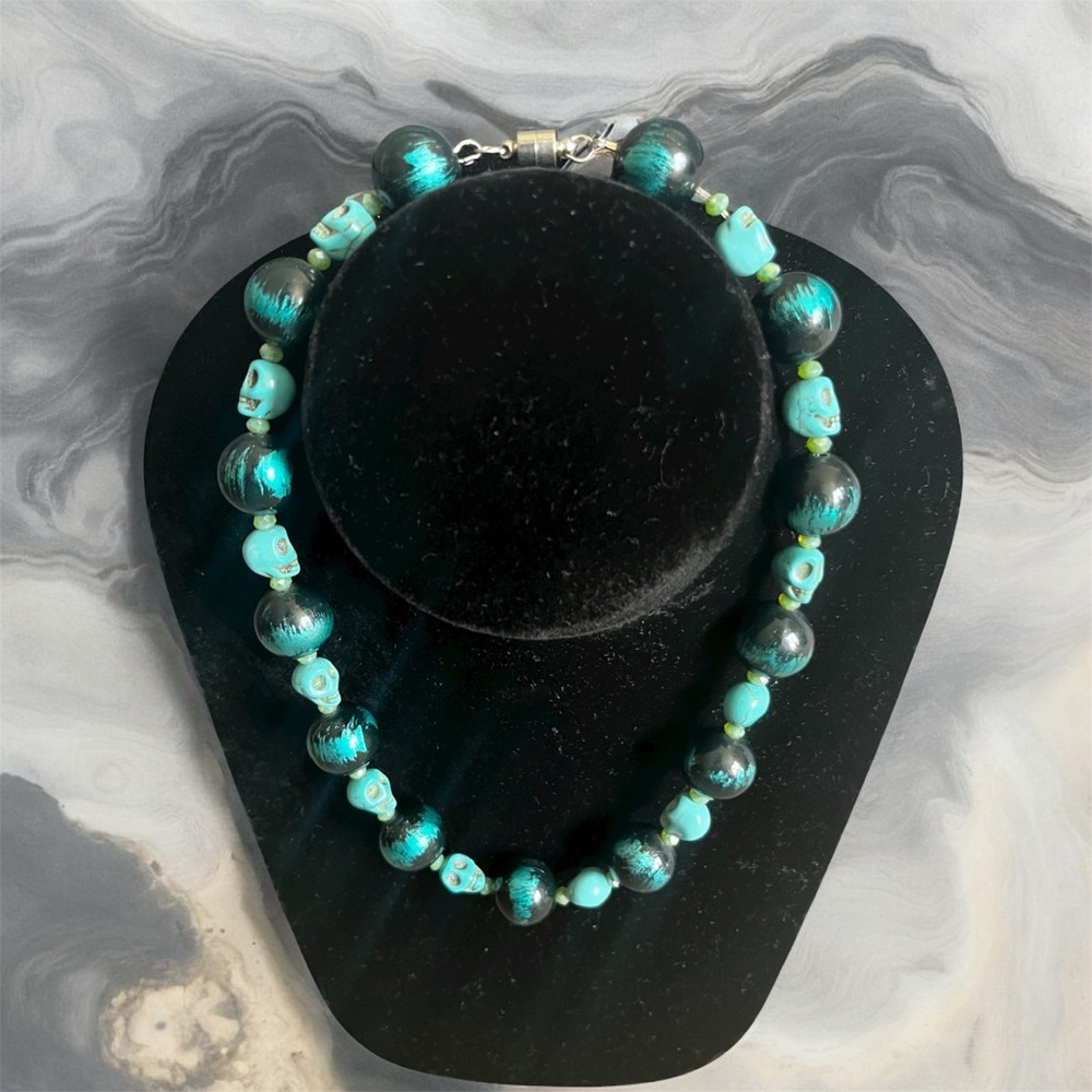 Blue October necklace #2